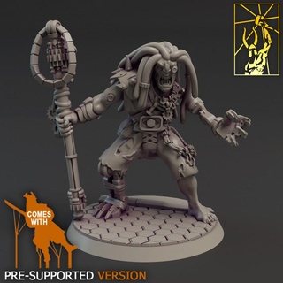 cyber forge savage space smrag slave master titan miniatures Toys & Games Tabletop Characters Creatures Sci-Fi Universe Board Store claw beast boss hand leader orc ork wargame command tammer 3d print model - Mito3D