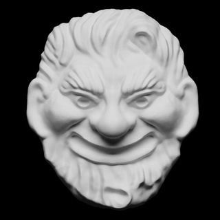 mask satyr scan world Scan the World Europe Italy italy 3dprintable photogrammetry terracotta sicily 3d print model - Mito3D