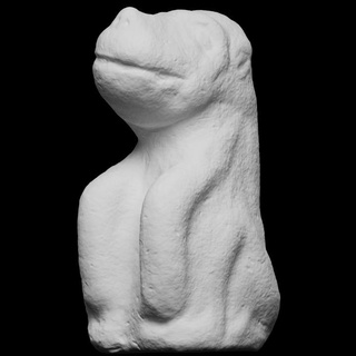 babbuino figurina scansione mondo Europa unito regno Londra Britannico Museo Egitto bronzo britannico 3dprintable fotogrammetria 3d print model - Mito3D