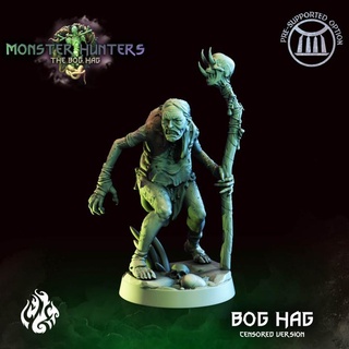 bog hag crippled god foundry Toys & Games Tabletop Characters Creatures Fantasy Universe Board Store monster witch evil hunters cgf 3d print model - Mito3D