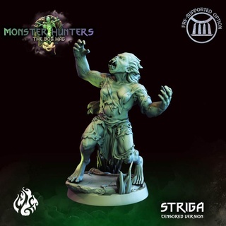 striga crippled god foundry Toys & Games Tabletop Characters Creatures Fantasy Universe Board Store fantasy monster rpg undead vampire patreon dnd hag swamp bog cgf 3d print model - Mito3D