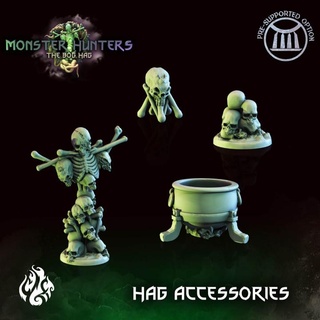bog hag totems crippled god foundry Toys & Games Tabletop Characters Creatures Fantasy Universe Board Store 3D Printable Terrain fantasy rpg skull terrain witch evil patreon dnd totem cauldron swamp cgf 3d print model - Mito3D