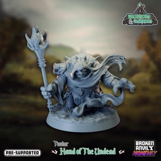 warriors warrens- tuotar hand undead broken anvil miniatures Toys & Games Tabletop Characters Creatures Fantasy Universe Board Store dnd necromancer tortle 3d print model - Mito3D