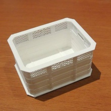 caixa coisas jardim decoração miniatura 3d print model - Mito3D