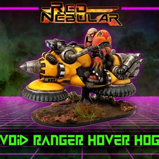 colonial void ranger hover hog jetbike red nebular Toys & Games Tabletop Characters Creatures Sci-Fi Universe Vehicles Machines Board Store bike retro space marine 3d print model - Mito3D