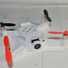 ceres galliot mircoquad 110mm gadgets elettronica 3d fpv drone quadcopter rc tx microquad hubsanx4 rx 3d print model - Mito3D