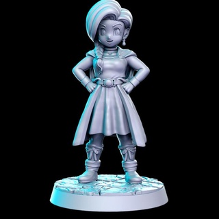 sybill - female ranger 32mm dnd rn estudio Toys & Games Tabletop Characters Creatures Fantasy Universe Board Store rpg 3d print model - Mito3D