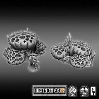 hive forbidden prints Tabletop 3D Printable Terrain Store 40k games rpg sci-fi starwars terrain wargaming necromunda tabletop wargame infinity 28mm warhammer40k scatter killteam 3d print model - Mito3D