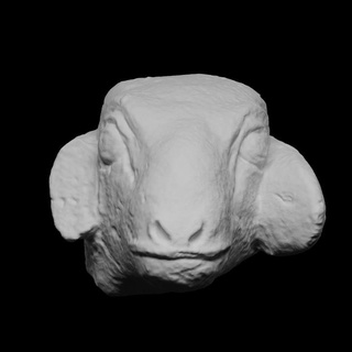 ritual vessel lamb scan world Scan the World Europe United Kingdom London British Museum stone mesopotamia 3dprintable 3d print model - Mito3D