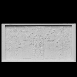 symbolic scene assyrian relief scan world Scan the World Europe United Kingdom London British Museum stone 3dprintable photogrammetry 3d print model - Mito3D