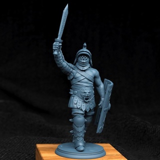 gladiador glória criatura arsenal tampo mesa personagens criaturas loja jogos guerra pintura miniatura 32mm 75mm 3d print model - Mito3D