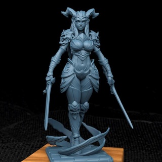 demon hunter creature armory Tabletop Characters & Creatures Store miniature tabletop wargame demonhunter fantacy 32mm 75mm 3d print model - Mito3D