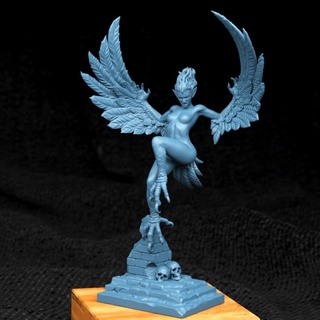 harpy's strike creature armory Tabletop Characters & Creatures Store fantasy miniature paint tabletop harpy wargame 32mm 75mm 3d print model - Mito3D