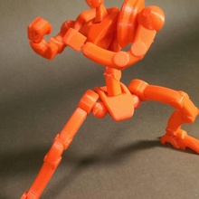vc streamline circle robot toys & games 3d print model - Mito3D
