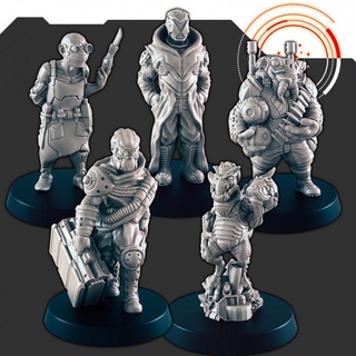 sci fi mercato folk support free evan carothers tavolo personaggi creature negozio supporto scifi 3d print model - Mito3D