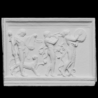 relief roman villa scan world Scan the World Europe United Kingdom London British Museum marble 3dprintable photogrammetry 3d print model - Mito3D