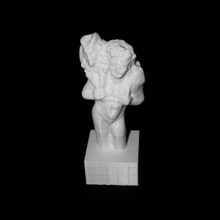 giovane pan realizzazione capra spalle british museum londra scansione 3d print model - Mito3D