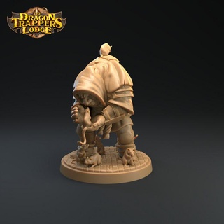 igoth rats hunchback - presupported dragon trappers lodge Tabletop Characters & Creatures Store bat costume dungeons fantasy fighter halloween hero rpg scary creepy tabletop hood dnd igor 3d print model - Mito3D