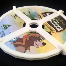 disc protector gadgets & electronics protection cd dvd disks 3d print model - Mito3D