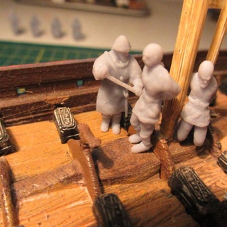 vikingo prisioneros Guardia alf Scherer mesa caracteres criaturas Tienda bote prisionero Redada cautivos 3d print model - Mito3D