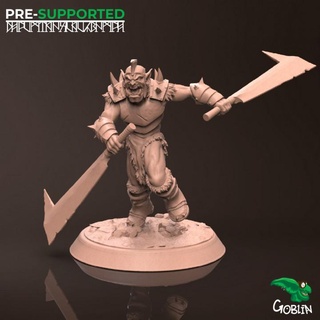 orc zédron orcs vaillant lutin art studios table personnages créatures fantaisie figurine figurines Jeux highdetail miniatures rpg jouets 3dprinting jeu plateau guerre dnd sorcier 3dminiature ttrpg dndminiature dndcharacter miniaturefor3dprinting suitableforresinandfilamentprinters 45mmpre supported greatforcollectorsandplayersoftherpguniverse 3d print model - Mito3D