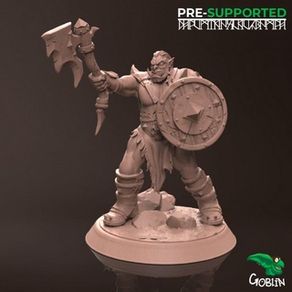 orc tarrasco - orcs valinor goblin art studios Tabletop Characters & Creatures fantasy figurine figurines games highdetail miniatures rpg toys 3dprinting boardgame tabletop wargame dnd sorcerer 3dminiature ttrpg dndminiature dndcharacter miniaturefor3dprinting 3d print model - Mito3D