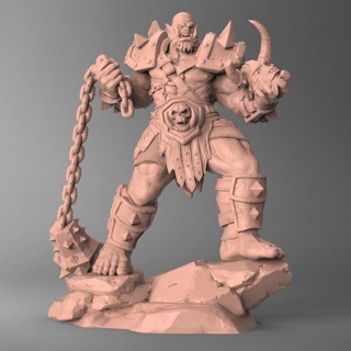 orc roghar - orcs valinor goblin art studios Tabletop Characters & Creatures figurine games highdetail miniatures rpg sculpture toys 3dprinting wow boardgame tabletop blizzard dnd 3dminiature ttrpg dndcharacter suitableforresinandfilamentprinters brutality 3d print model - Mito3D
