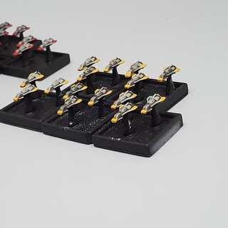 Gotico spazio combattenti siluri manufatto laboratori gioco sci fi nave navicella spaziale miniatura guerra 3d print model - Mito3D