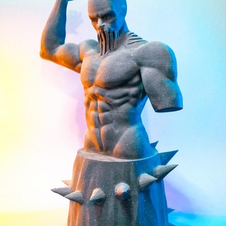 warhammer titan sculpt justin sculpture fanart attackontitan 3d print model - Mito3D