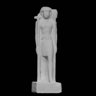 statue prince khaemwaset scan world Scan the World Europe United Kingdom London British Museum egypt stone 3dprintable photogrammetry 3d print model - Mito3D