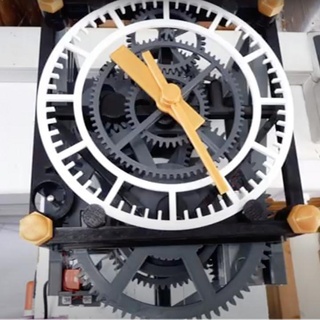 elétrico rebobinar relógio 24 add on jacques planetário 3d print model - Mito3D
