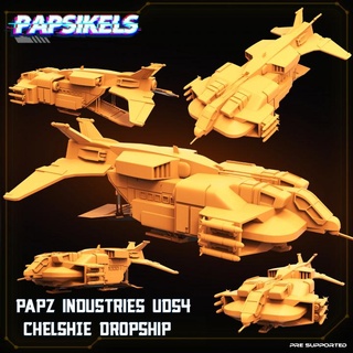 papz industries uds4 chelshie livraison directe papsikels miniatures table Véhicules Machines planche Jeux boutique avion transporteur 3d print model - Mito3D