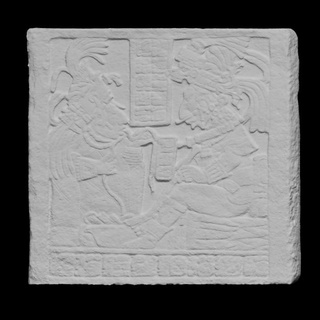 mayan lintel scan world Scan the World Europe United Kingdom London British Museum stone 3dprintable photogrammetry 3d print model - Mito3D