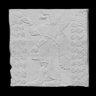 Assyrer Mauer Linderung Scan Welt Europa vereinigt Königreich London britisch Museum Stein 3dprintable Photogrammetrie Assyrien 3d print model - Mito3D
