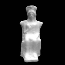 goddess hera british museum london scan 3d print model - Mito3D