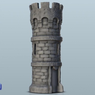 medieval defense tower 14 - warhammer age sigmar bolt action flames war scenery terrain wargame modern hartolia miniatures Tabletop accessories 3D Printable Terrain Store building fdm rings lord resin middle fortress sceneries 3d print model - Mito3D