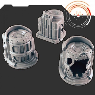 sci-fi scenery - cryo holding container support-free evan carothers  Tabletop Tabletop accessories Tabletop Tabletop Characters & Creatures Sci-Fi Universe Tabletop 3D Printable Terrain Store sci-fi scifi cryo  3d print model - Mito3D
