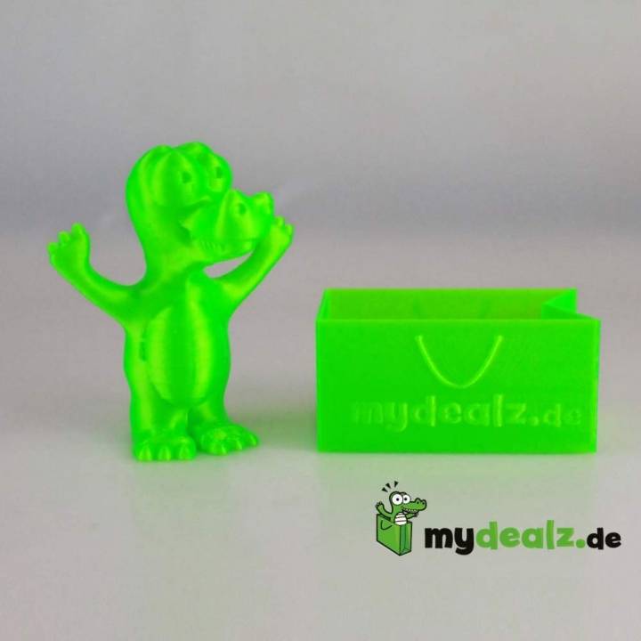 mydealz croc fan art borsa logo coccodrillo 3D print model - Mito3D