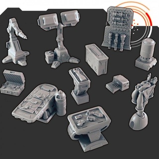 sci paysage cyber doc support free évaner carothers table accessoires personnages créatures Sci univers boutique 3d print model - Mito3D