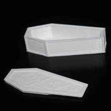 simple coffin toys & games toysroleplayingminiature 3d print model - Mito3D