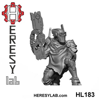 hl183 - greater god scout 2 heresylab barbara Tabletop Characters & Creatures Store 40k tau 3d print model - Mito3D