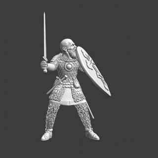 ivan Terrível medieval russo campeão norte cruzadas miniaturas tampo mesa personagens criaturas histórico universo loja 3d impressão batalha rei cavaleiro escudo espada jogos guerra Guerreiro brigando lago teutônico tubos Novgorod 1241 3d print model - Mito3D