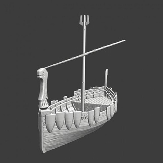medieval russian warship northern crusades miniatures Tabletop accessories Characters & Creatures Historical Universe Store battle boat navy ship wargaming order 28mm scenery naval rus lake neva teutonic peipus novgorod 3d print model - Mito3D