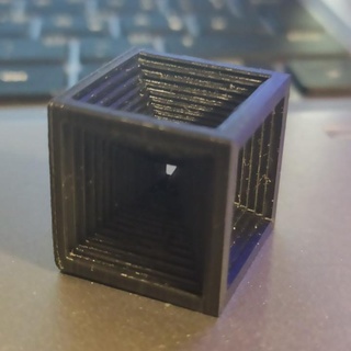 crazy cube michalom cool design shape 3d print model - Mito3D