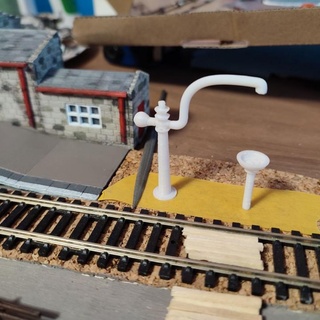 oo ho water crane goathland hogsmeade lner style lkdesu steam railway locomotives modeltrain 3d print model - Mito3D