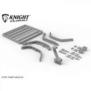 scx6 1 6 scale jl parts knight customs RC Cars Crawler Accessories Spare Parts Scale 1:6 axial rc knightcustoms 3d print model - Mito3D