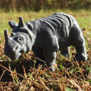 rhinoceros starlabs3d Toys & Games Animal Creature Figures dungeons roleplay rpg rhino meshmixer prusa boardgame dungeonsanddragons roleplaying dungeon d&d dnd asllexicon olsen toddolsen roleplayinggame 3d print model - Mito3D