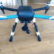 3dr iris landing gear sky hero gadgets & electronics 3d3dr 3d print model - Mito3D
