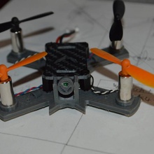 batarang 75mm microquad gadgets aparelhos eletrônicos legal batman fpv drone quadcopter beatarang 3d print model - Mito3D