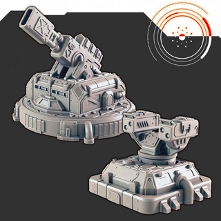 sci-fi scenery - planetary defense guns support-free evan carothers  Tabletop Tabletop Characters & Creatures Sci-Fi Universe Tabletop 3D Printable Terrain Store guns sci-fi defense  3d print model - Mito3D